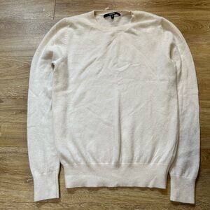 Quince Mongolian Cashmere Sweater Women’s Small S Crewneck Cream Ivory
